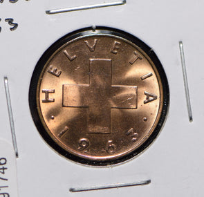 Switzerland 1963 2 Rappen  191746 combine shipping