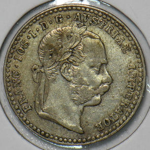 Austria 1869 10 Kreuzer Eagle animal 151649 combine shipping