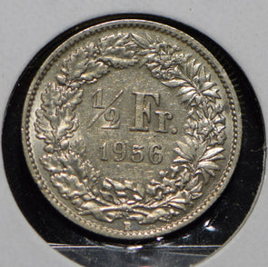 Switzerland 1956 1/2 Franc  191095 combine shipping