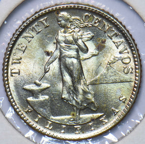 Philippines 1945 D 20 Centavos Eagle animal UNC 294919 combine shipping