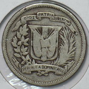 Dominican Republic 1942 25 Centavos 193162 combine shipping