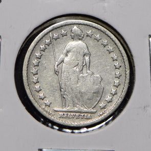 Switzerland 1898 1/2 Franc  900726 combine shipping