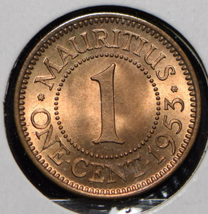 Mauritius 1953 Cent  150026 combine shipping