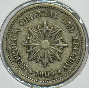 Uruguay 1909 A 2 Centesimos 297961 combine shipping