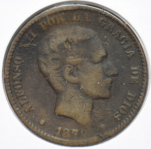 Spain 1878 10 Centimos 902482 combine shipping