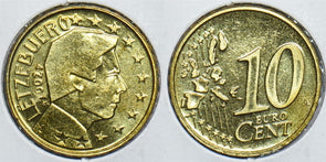 Luxembourg 2002 10 Cents 904809 combine shipping