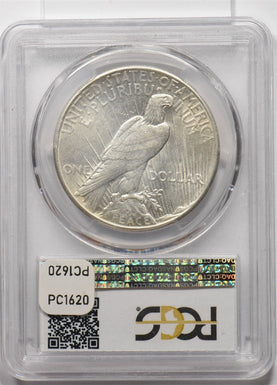 1928 Peace Dollar Silver PCGS AU55 PC1620