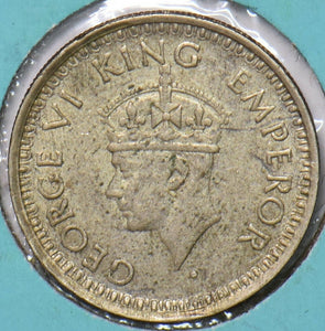 British India 1944 1/4 Rupee 151267 combine shipping