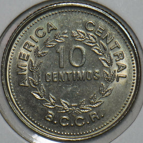 Costa Rica 1976 10 Centimos 196296 combine shipping