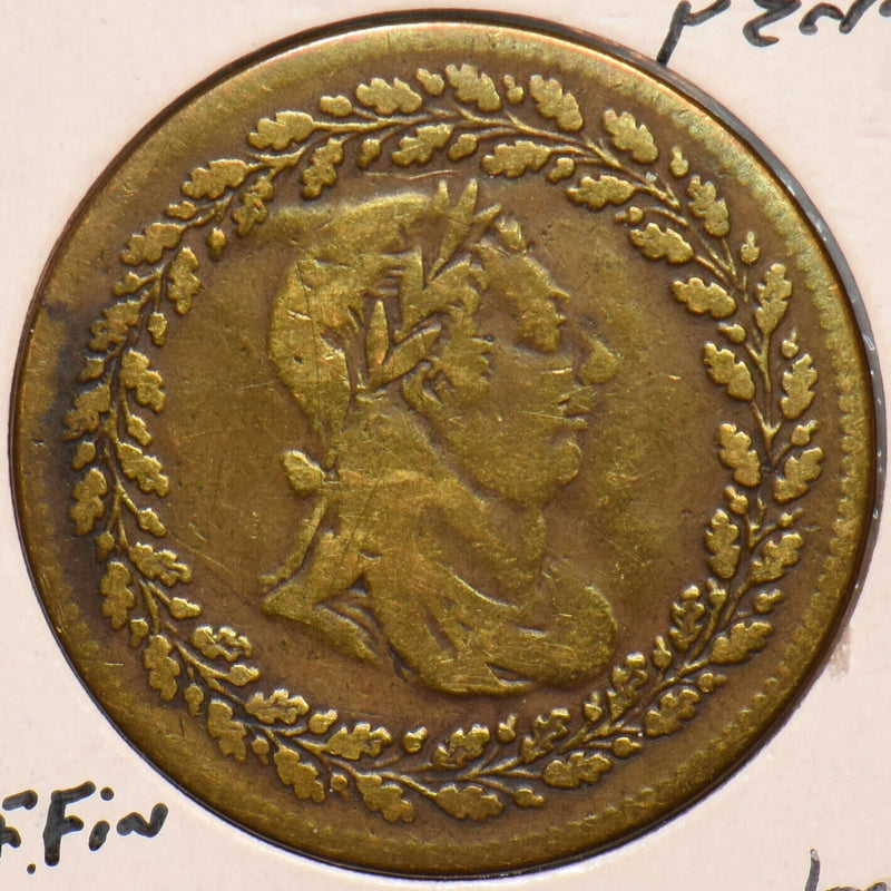 Canada 1812 Token 1/2 Penny Tiffin type 194778 combine shipping