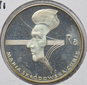 Poland 1974 100 Zlotych Eagle animal Proof Maria Sk?odowska-Curie 294647 combine
