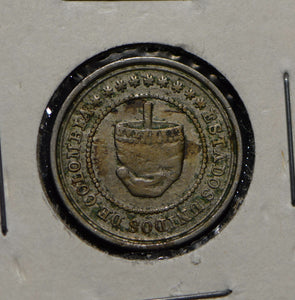 Colombia 1881 2 1/2 Centavos  290285 combine shipping