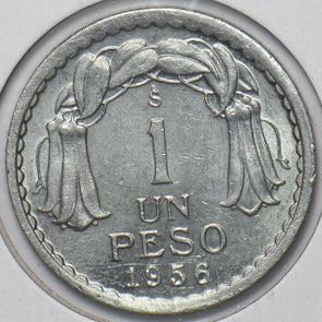 Chile 1956 Peso 902674 combine shipping