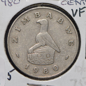 Zimbabwe 1980 50 Cents  901086 combine shipping