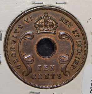 East Africa 1942 10 Cents  900878 combine shipping