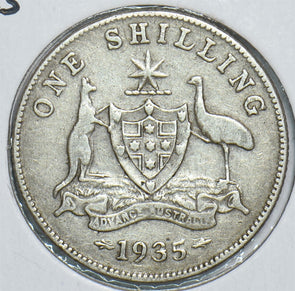 Australia 1935 Shilling 198823 combine shipping