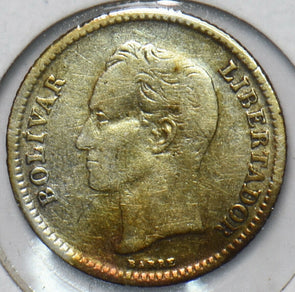 Venezuela 1954 25 Centimos Horse animal 902709 combine shipping