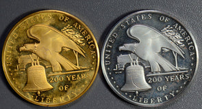 CA0288 Canada Proof Medal 200 years of liberty combine shipping