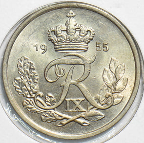 Denmark 1955 25 Ore 240496 combine shipping
