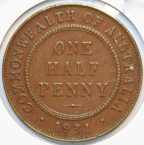 Australia 1931 1/2 Penny Georgivs V 150520 combine shipping