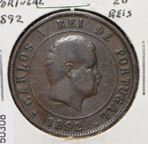 Portugal 1892 20 Reis  150308 combine shipping