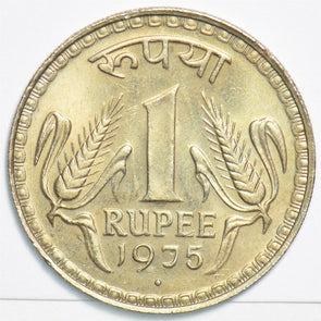 Republic India 1975 B Rupee Lion animal UNC 197483 combine shipping