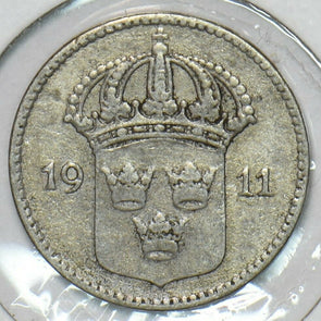 Sweden 1911 10 Ore 903905 combine shipping
