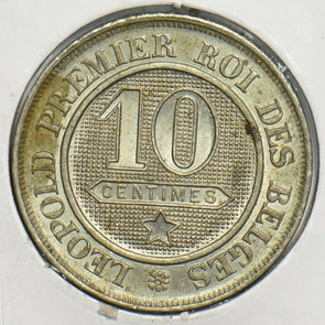 Belgium 1862 10 Centimes UNC 298549 combine shipping