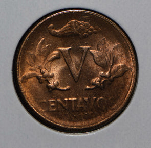 Colombia 1965 5 Centavos  290311 combine shipping