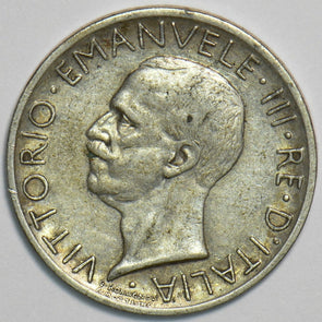 Italy 1929 5 Lire Eagle animal 240765 combine shipping