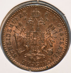 Austria 1881 Heller Eagle animal 193449 combine shipping