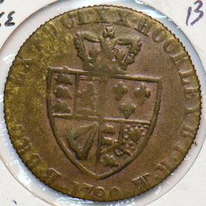 Great Britain 1790 Gaming Token George III 296244 combine shipping