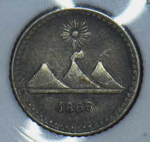 Guatemala 1889 1/4 Real 190788 combine shipping