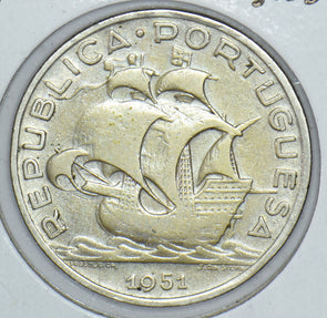 Portugal 1951 5 Escudos 191650 combine shipping