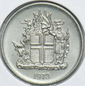 Iceland 1973 5 Kronur Dragon animal Bull 192374 combine shipping