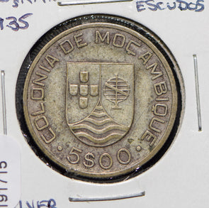 Mozambique 1935 5 Escudos  191715 combine shipping