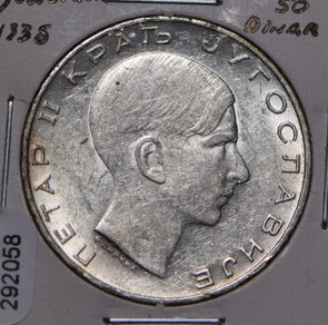 Yugoslavia 1938 50 Dinara  292058 combine shipping