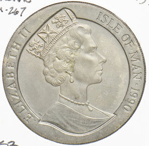 Isle of Man 1990 Crown Elizabeth II 293042 combine shipping