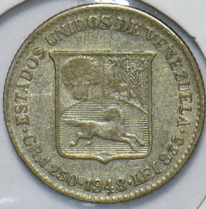 Venezuela 1948 1/4 Bolivar Horse animal 192116 combine shipping