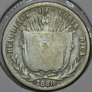 Costa Rica 1889 10 Centavos 196275 combine shipping