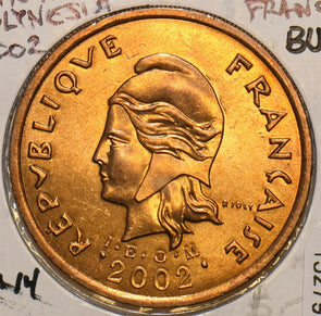 French Polynesia 2002 100 Francs BU 152793 combine shipping