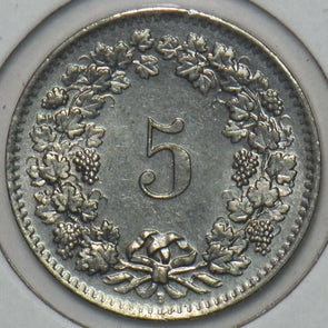 Switzerland 1962 5 Rappen 152241 combine shipping