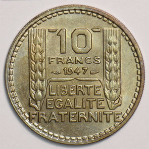 France 1947 10 Francs 199292 combine shipping
