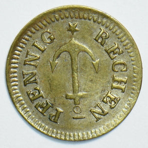 German States 1930 's Token 0 Rechen Pfennig 298622 combine shipping
