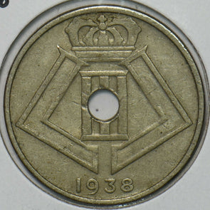 Belgium 1938 25 Centimes 151955 combine shipping