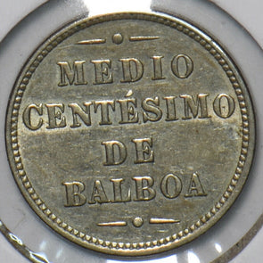 Panama 1907 1/2 Centesimo 296284 combine shipping