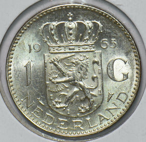 Netherlands 1965 Gulden Lion animal 292470 combine shipping