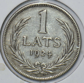 Latvia 1924 Lats 295644 combine shipping