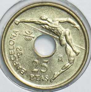 Spain 1990 25 Pesetas 198398 combine shipping