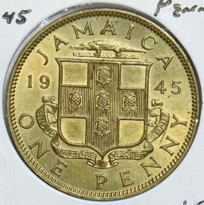 Jamaica 1945 Penny 491512 combine shipping